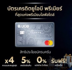 สมัครบัตรเครดิต UOB ออนไลน์